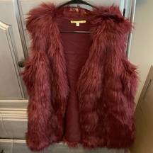 Gianni Bini furry red large