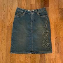 Vintage Y2K  jean skirt