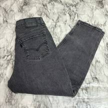 Levi’s  mom Jean Charcoal Grey Black Denim jeans straight fit  size 29