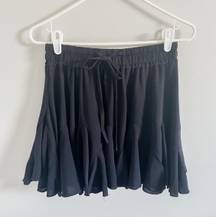 Boutique Black Pleated Skirt