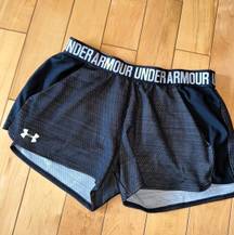 Under Armour Black/white/grey Shorts