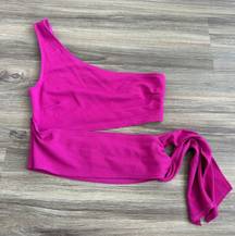 Urban Outfitters One Shoulder Crop Top