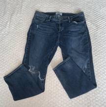 Paige Jimmy Jimmy Crop Jeans Size 28 Like New