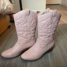 Pink  Cowgirl Boots