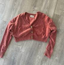 Urban Outfitters Cropped Sweater Cardigan