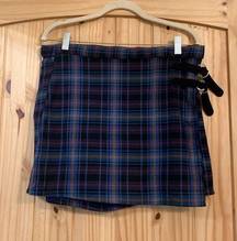 Plaid Skort Size 15 NWT