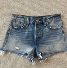 Levi’s Distressed Ripped Shorts