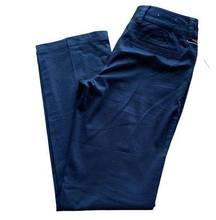 Greg Norman Womens Pants Size 4 Navy Blue Basic Slacks Solid NEW