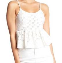 ✨ Hiatus Knit Eyelet Babydoll Tank Top ✨