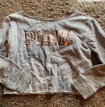 PINK - Victoria's Secret Victoria Secret PINK Cropped Sweatshirt