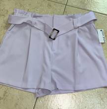 Lilac dress shorts 