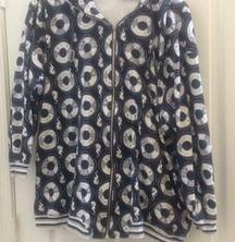 Pacific cove woman hooded jacket 1x