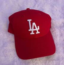 Red LA Dodgers Ballcap
