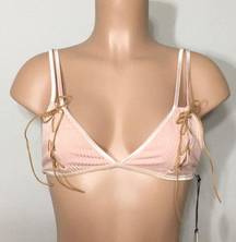 New. Tularosa lace-up bra top. NWT