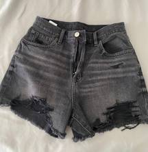 American Eagle High rise Jean Shorts