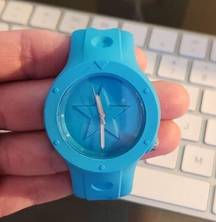 Blue Silicone Watch Waterproof Unisex NWT