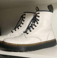 Dr. Martens Doc Marten Zavala White Boots