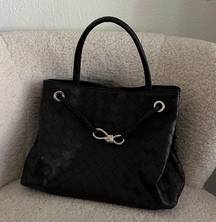 Black Woven Bag