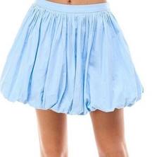 Blue  Bubble Skirt