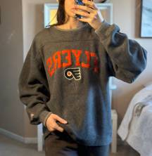 vintage grey flyers sweatshirt size large