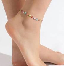 Flower anklet