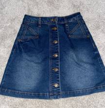 Denim Skirt