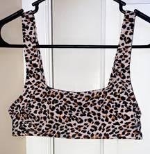 Xhilaration Xhileration Cheetah Bikini Top