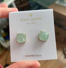 Semiprecious Stud Earrings