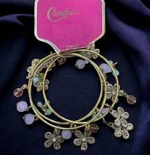 Candie’s bangle charm bracelets