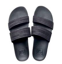 REEF Women's Sandal Cushion Bounce Slide Black size 7