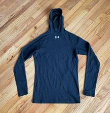 Under Armour Hoodie Sweatshirt hood long sleeve tee muscle Outdoor winter Sport Active Athletic