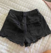 PacSun Black  Jean Shorts