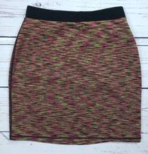 NWT Urban Outfitters  Silence & Noise Mini Static Bodycon Skirt Size Medium