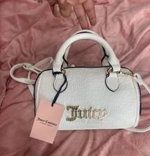 white semi charmed satchel