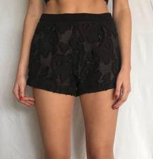 NWT  Revolve Real Wild Child Black Lace Shorts