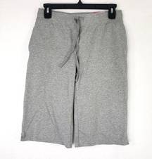 Karen Scott Sport Shorts Women's PP Petite Small Smoke Grey Sport Skimmer