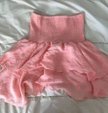 SheIn Pink Preppy Skirt