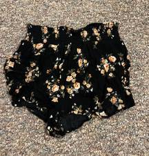 floral shorts