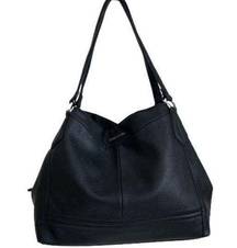 Frank Sarto Handbag Purse Black Hobo Shoulder Handbag Bag