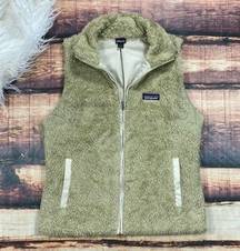 Patagonia  Los Gatos Fur Vest Fuzzy Tan Vest