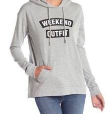 Champion  Weekend Outfit Hoodie Grey Black XL