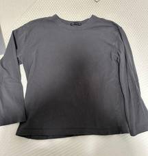 ZARA Grey Long Sleeve Shirt