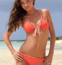 Victoria's Secret ✨Victoria Secret Coral String Bikini Set✨