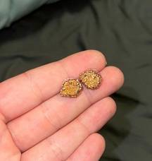 Tessa  Crusty Gold studs