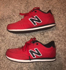 Red Running Shoes