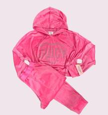 Juicy Couture NWT  Forever Pink Jogger Pajama Hoodie Set