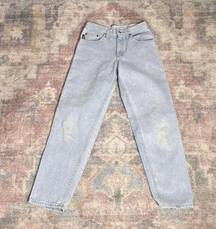 Lee  Vintage Light Wash Denim Mom Jeans