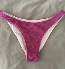 Pink Sparkly Bikini Bottoms