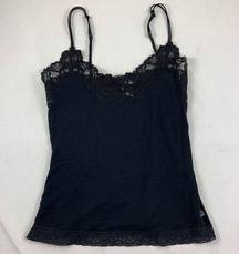 M La Senza Lingerie black stretch cami