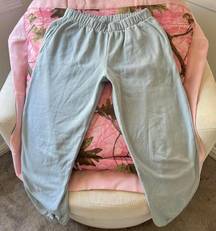 Brandy Melville rosa sweatpants light baby blue teal